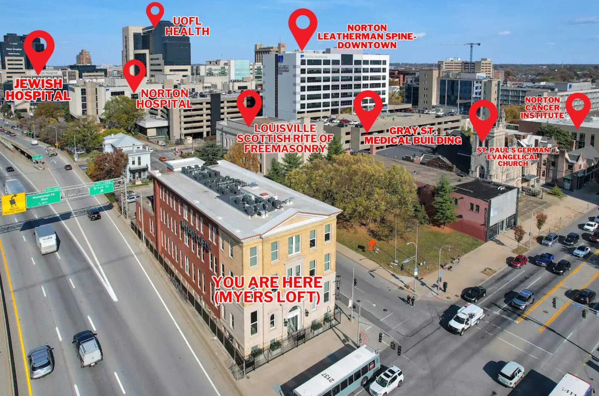 Apartment Modern Space In The Vibrant #110 Louisville